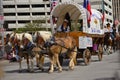 Houston Livestock Show and Rodeo Parade Royalty Free Stock Photo